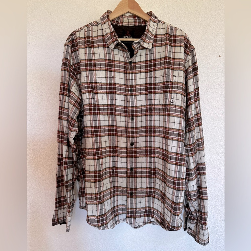 Prana Men’s Flannel Shirt